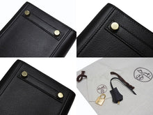 Load image into Gallery viewer, 新品未使用 HERMES エルメス バーキン セリエ 25 ハンドバッグ ヴォーエプソン ブラック ゴールド金具 外縫い Z刻印 中古 4b006037