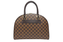Load image into Gallery viewer, 極美品 LOUIS VUITTON ルイヴィトン ノリータ ハンドバッグ N41455 ダミエ エベヌ ブラウン レザー PVC ゴールド金具 中古 4b006042