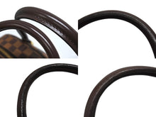 Load image into Gallery viewer, 極美品 LOUIS VUITTON ルイヴィトン ノリータ ハンドバッグ N41455 ダミエ エベヌ ブラウン レザー PVC ゴールド金具 中古 4b006042