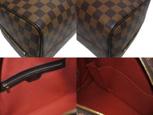 Load image into Gallery viewer, 極美品 LOUIS VUITTON ルイヴィトン ノリータ ハンドバッグ N41455 ダミエ エベヌ ブラウン レザー PVC ゴールド金具 中古 4b006042