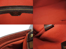 Load image into Gallery viewer, 極美品 LOUIS VUITTON ルイヴィトン ノリータ ハンドバッグ N41455 ダミエ エベヌ ブラウン レザー PVC ゴールド金具 中古 4b006042