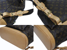画像をギャラリービューアに読み込む, LOUIS VUITTON ルイヴィトン モンスリGM バックパック リュックサック モノグラム M51135 美品 中古 4b006044
