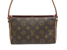 画像をギャラリービューアに読み込む, 極美品 LOUIS VUITTON ルイヴィトン レシタル ワンショルダーバッグ M51900 モノグラム PVC レザー ブラウン 中古 4b006051