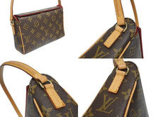 画像をギャラリービューアに読み込む, 極美品 LOUIS VUITTON ルイヴィトン レシタル ワンショルダーバッグ M51900 モノグラム PVC レザー ブラウン 中古 4b006051