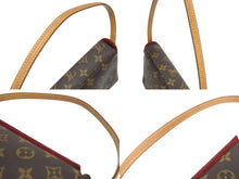 画像をギャラリービューアに読み込む, 極美品 LOUIS VUITTON ルイヴィトン レシタル ワンショルダーバッグ M51900 モノグラム PVC レザー ブラウン 中古 4b006051