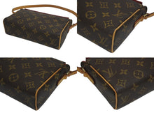 画像をギャラリービューアに読み込む, 極美品 LOUIS VUITTON ルイヴィトン レシタル ワンショルダーバッグ M51900 モノグラム PVC レザー ブラウン 中古 4b006051