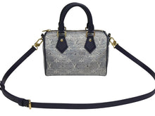 Load image into Gallery viewer, 新品同様 LOUISVUITTON ルイヴィトン モノグラム ラミネーテッド ジャガード スピーディ バンドリエール20 M23069 中古 4b006052