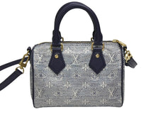 Load image into Gallery viewer, 新品同様 LOUISVUITTON ルイヴィトン モノグラム ラミネーテッド ジャガード スピーディ バンドリエール20 M23069 中古 4b006052