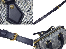 Load image into Gallery viewer, 新品同様 LOUISVUITTON ルイヴィトン モノグラム ラミネーテッド ジャガード スピーディ バンドリエール20 M23069 中古 4b006052