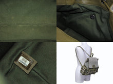 Load image into Gallery viewer, 極美品 CHANEL シャネル バックパック リュック 23番台 ココマーク キューバポケット ツイード キャンバス クルーズコレクション 中古 4b006053