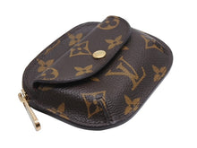 画像をギャラリービューアに読み込む, 新品同様 LOUIS VUITTON ルイヴィトン ポルトモネシリング コインケース 小銭入れ M60025 PVC ブラウン ゴールド金具 中古 4b006055