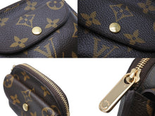 画像をギャラリービューアに読み込む, 新品同様 LOUIS VUITTON ルイヴィトン ポルトモネシリング コインケース 小銭入れ M60025 PVC ブラウン ゴールド金具 中古 4b006055