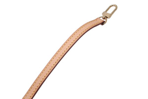 新品同様LOUIS VUITTON ルイヴィトン ショルダーストラップ バッグ ヌメ革 ブラウン ゴールド金具 美品 中古 4b006056
