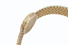 Load image into Gallery viewer, 極美品 PIAGET ピアジェ トラディション 腕時計 重量約52.1g 8055ND2 クォーツ ゴールド文字盤 金無垢 K18YG 12PD ラウンド 中古 4b006061