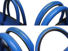 画像をギャラリービューアに読み込む, HERMES エルメス オータクロア40 ハンドバッグ Z刻印 ブルーイドラ エバーカラー トワルキャンプ シルバー金具 4b006072