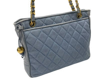 画像をギャラリービューアに読み込む, CHANEL シャネル マトラッセライン ショルダーバッグ 2番台 キャンバス カーフスキン ゴールド金具 良品 中古 4b006078