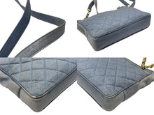 画像をギャラリービューアに読み込む, CHANEL シャネル マトラッセライン ショルダーバッグ 2番台 キャンバス カーフスキン ゴールド金具 良品 中古 4b006078