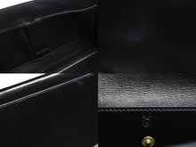 画像をギャラリービューアに読み込む, HERMES エルメス コルドリエール ハンドバッグ ボックスカーフ ブラック ゴールド金具 ○W刻印 1993年 美品 中古 4b006083