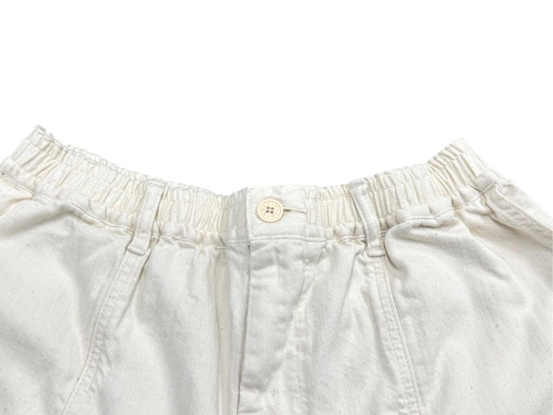Softhypen Soft Hyphen Shorts Half Pants MGMFP251304 Made in JAPAN Cotton Ivory Good Condition Used 4b006101