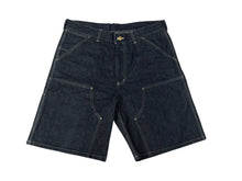 画像をギャラリービューアに読み込む, 新品同様 SAINT MICHAEL セントマイケル ダブルニー ショートパンツ デニム SM-HR8-0000-074 コットン ブルー サイズM 中古 4b006102