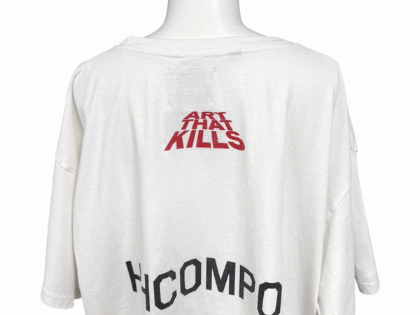 GALLERY DEPT ギャラリーデプト 半袖Tシャツ グラフィティ トップス USA製 コットン ホワイト マルチカラー サイズXL 美品 中古 4b006106