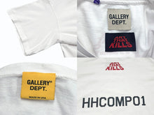 画像をギャラリービューアに読み込む, GALLERY DEPT ギャラリーデプト 半袖Tシャツ グラフィティ トップス USA製 コットン ホワイト マルチカラー サイズXL 美品 中古 4b006106