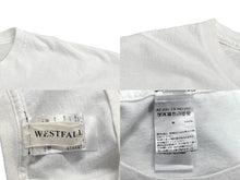 画像をギャラリービューアに読み込む, westfall ウェストフォール FRESH プリントＴシャツ 42-231-13-087241 コットン ホワイト サイズL 美品 中古 4b006107