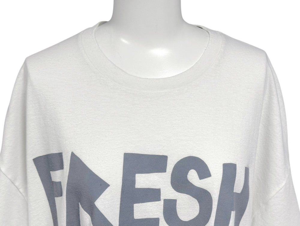 westfall FRESH printed T-shirt 42-231-13-087241 Cotton White Size L Good condition Used 4b006107