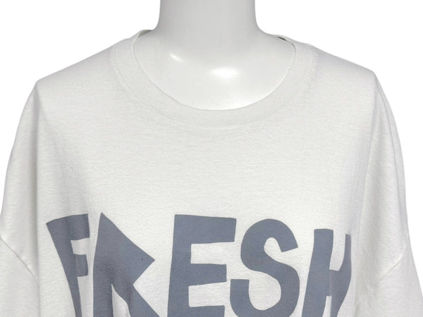 westfall ウェストフォール FRESH プリントＴシャツ 42-231-13-087241 コットン ホワイト サイズL 美品 中古 4b006107