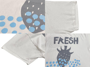 westfall ウェストフォール FRESH プリントＴシャツ 42-231-13-087241 コットン ホワイト サイズL 美品 中古 4b006107