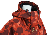 画像をギャラリービューアに読み込む, 極美品 A BATHING APE アベイシングエイプ スノーボードジャケット カモ柄 1ST 0ZXLJM140003M ナイロン レッド サイズL 中古 4b006111