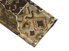 Load image into Gallery viewer, KAPITAL キャピタル パッチワーク レオパード コーデュロイ デニムパンツ KAPITAL KOUNTRY コットン ブラウン サイズ34 美品 中古 4b006112