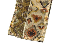 Load image into Gallery viewer, KAPITAL キャピタル パッチワーク レオパード コーデュロイ デニムパンツ KAPITAL KOUNTRY コットン ブラウン サイズ34 美品 中古 4b006112