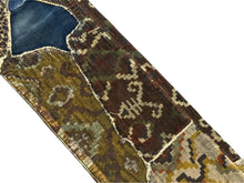 Load image into Gallery viewer, KAPITAL キャピタル パッチワーク レオパード コーデュロイ デニムパンツ KAPITAL KOUNTRY コットン ブラウン サイズ34 美品 中古 4b006112