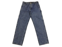 画像をギャラリービューアに読み込む, 極美品 CHROME HEARTS クロムハーツ デニム カーペンターパンツ クロスボール インディゴ サイズ34 中古 4b006118