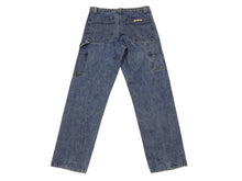 画像をギャラリービューアに読み込む, 極美品 CHROME HEARTS クロムハーツ デニム カーペンターパンツ クロスボール インディゴ サイズ34 中古 4b006118