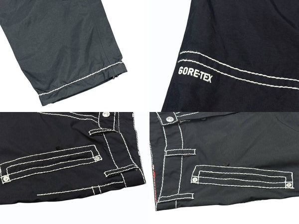 極美品 SUPREME シュプリーム TRUE RELIGION トゥルーレリジョン ナイロンパンツ 中国製 ブラック ホワイト サイズM 中古 4b006120