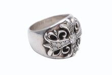 画像をギャラリービューアに読み込む, 極美品 CHROME HEARTS クロムハーツ キーパーリング パヴェ ダイヤモンド 24.2g サイズ20.5号 中古 4b006121