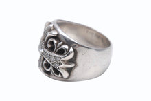画像をギャラリービューアに読み込む, 極美品 CHROME HEARTS クロムハーツ キーパーリング パヴェ ダイヤモンド 24.2g サイズ20.5号 中古 4b006121