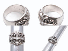 画像をギャラリービューアに読み込む, 極美品 CHROME HEARTS クロムハーツ キーパーリング パヴェ ダイヤモンド 24.2g サイズ20.5号 中古 4b006121