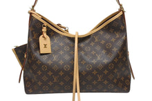 画像をギャラリービューアに読み込む, 極美品 LOUIS VUITTON ルイヴィトン キャリーオールNM MM トートバッグ M46197 モノグラム ブラウン レザー PVC 中古 4b006123