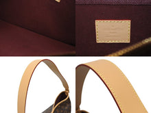 画像をギャラリービューアに読み込む, 極美品 LOUIS VUITTON ルイヴィトン キャリーオールNM MM トートバッグ M46197 モノグラム ブラウン レザー PVC 中古 4b006123