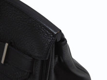Load image into Gallery viewer, 極美品 HERMES エルメス バーキン30 ハンドバッグ トゴ ブラック シルバー金具 T刻印 中古 4b006134