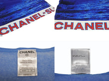 Load image into Gallery viewer, 新品未使用 CHANEL シャネル 02SS サーフライン ミニドレス ワンピース P19539V11371 サイズ38 ココマーク サーフィン 中古 4b006136