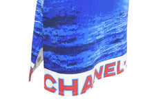 Load image into Gallery viewer, 新品未使用 CHANEL シャネル 02SS サーフライン ミニドレス ワンピース P19539V11371 サイズ38 ココマーク サーフィン 中古 4b006136