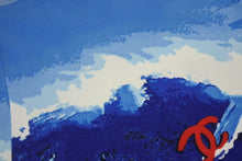 Load image into Gallery viewer, 新品未使用 CHANEL シャネル 02SS サーフライン ミニドレス ワンピース P19539V11371 サイズ38 ココマーク サーフィン 中古 4b006136