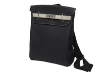 画像をギャラリービューアに読み込む, 未使用 HERMES エルメス ケリー スペシャルオーダー品 アッカドGM ショルダーバッグ W刻印 ブラック グリスパール シルバー金具 中古 4b006142