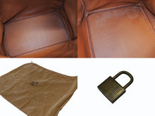 Load image into Gallery viewer, HERMES エルメス ハンドバッグ オータクロア45 アルデンヌ ブロンズ金具 □C刻印 1999年 美品 中古 4b006143