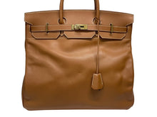 Load image into Gallery viewer, HERMES エルメス ハンドバッグ オータクロア45 アルデンヌ ブロンズ金具 □C刻印 1999年 美品 中古 4b006143