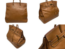 Load image into Gallery viewer, HERMES エルメス ハンドバッグ オータクロア45 アルデンヌ ブロンズ金具 □C刻印 1999年 美品 中古 4b006143